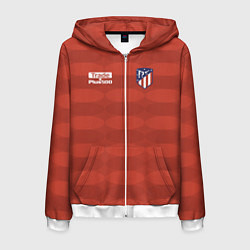 Мужская толстовка на молнии Atletico Madrid: Red Ellipse