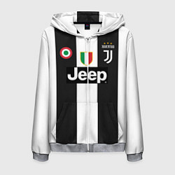 Мужская толстовка на молнии FC Juventus 18-19