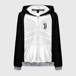 Толстовка 3D на молнии мужская JUVENTUS SPORT, цвет: 3D-меланж