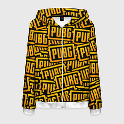 Мужская толстовка на молнии PUBG Pattern