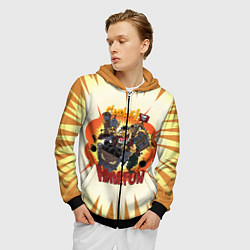 Толстовка 3D на молнии мужская Techies габен - Have Fun!, цвет: 3D-черный — фото 2