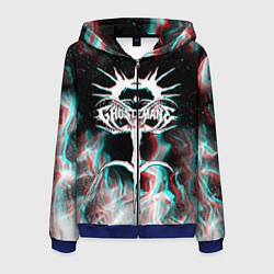 Мужская толстовка на молнии GHOSTEMANE GLITCH