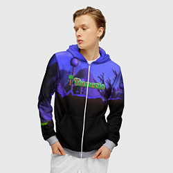 Толстовка 3D на молнии мужская TERRARIA, цвет: 3D-меланж — фото 2