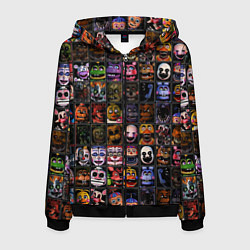 Мужская толстовка на молнии Five Nights At Freddy's