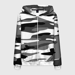 Мужская толстовка на молнии Камуфляж Sabaton без лого