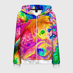 Мужская толстовка на молнии TIE DYE