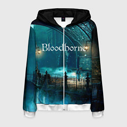 Мужская толстовка на молнии Bloodborne