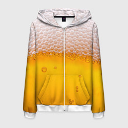 Мужская толстовка на молнии ЖИВОЕ ПЕННОЕ