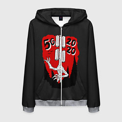 Мужская толстовка на молнии Сиреноголовый