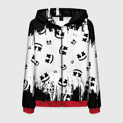 Толстовка 3D на молнии мужская MARSHMELLO МАРШМЕЛЛОУ, цвет: 3D-красный