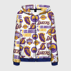 Мужская толстовка на молнии LAKERS LOGO