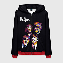 Мужская толстовка на молнии The Beatles
