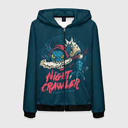 Мужская толстовка на молнии Night Crawler Dota 2