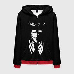 Мужская толстовка на молнии Hellsing