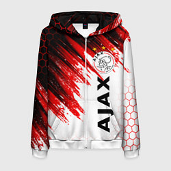 Мужская толстовка на молнии FC AJAX AMSTERDAM ФК АЯКС