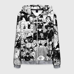 Мужская толстовка на молнии Магическая Битва