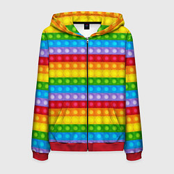 Мужская толстовка на молнии Pop It