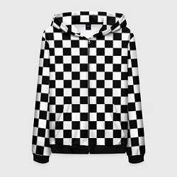 Мужская толстовка на молнии Шахматист