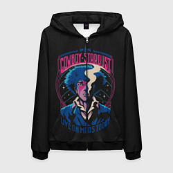 Мужская толстовка на молнии Ковбой Бибоп Ретро