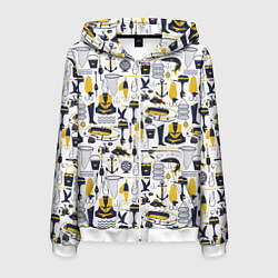 Мужская толстовка на молнии Рыбалка