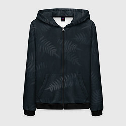 Мужская толстовка на молнии Влажный Папоротник