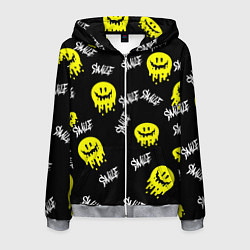 Мужская толстовка на молнии SMILE smile граффити