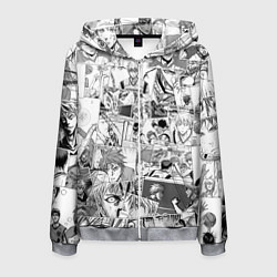 Мужская толстовка на молнии Kuroko no Basket pattern