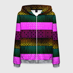 Мужская толстовка на молнии Patterned stripes