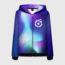 Толстовка 3D на молнии мужская Final Fantasy northern cold, цвет: 3D-черный