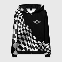 Мужская толстовка на молнии Mini racing flag