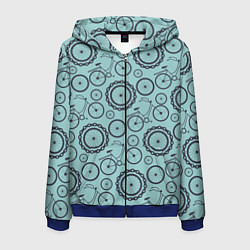 Мужская толстовка на молнии Любитель велика