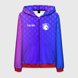 Мужская толстовка на молнии Форма Team Liquid