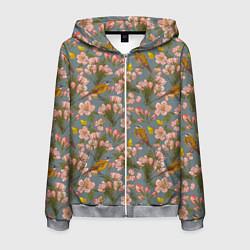 Мужская толстовка на молнии Жёлтые трясогуски