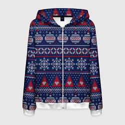 Мужская толстовка на молнии New Years sweater