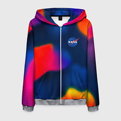 Мужская толстовка на молнии Nasa gradient sportcolor