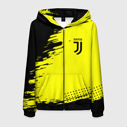 Мужская толстовка на молнии Juventus спортивные краски