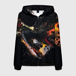 Толстовка 3D на молнии мужская Berco, цвет: 3D-черный