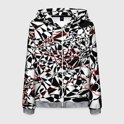 Мужская толстовка на молнии Графика