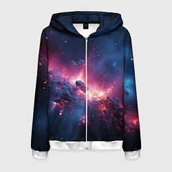 Мужская толстовка на молнии Взрыв в космосе