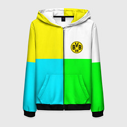 Мужская толстовка на молнии Borussia color cport