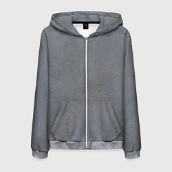 Толстовка 3D на молнии мужская Отпечатки, цвет: 3D-меланж