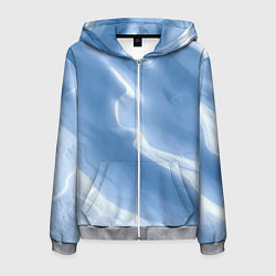 Мужская толстовка на молнии Снежный покров