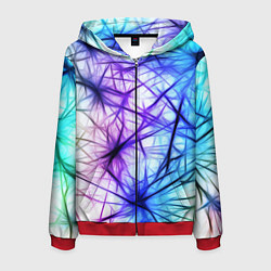 Мужская толстовка на молнии Неоновые нервы