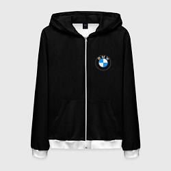 Мужская толстовка на молнии BMW auto logo