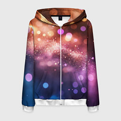 Мужская толстовка на молнии Праздничный боке