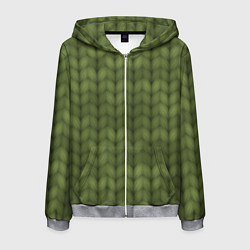 Мужская толстовка на молнии Лесное тепло