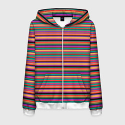 Мужская толстовка на молнии Разноцветье