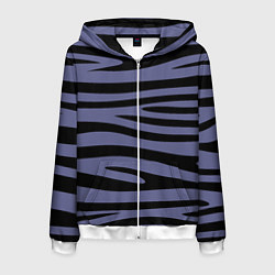 Мужская толстовка на молнии Морские полоски