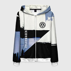 Мужская толстовка на молнии Volkswagen логотип