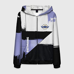 Мужская толстовка на молнии Плавание спортивное